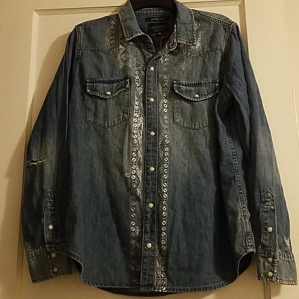 Lucky Brand Western Shirt